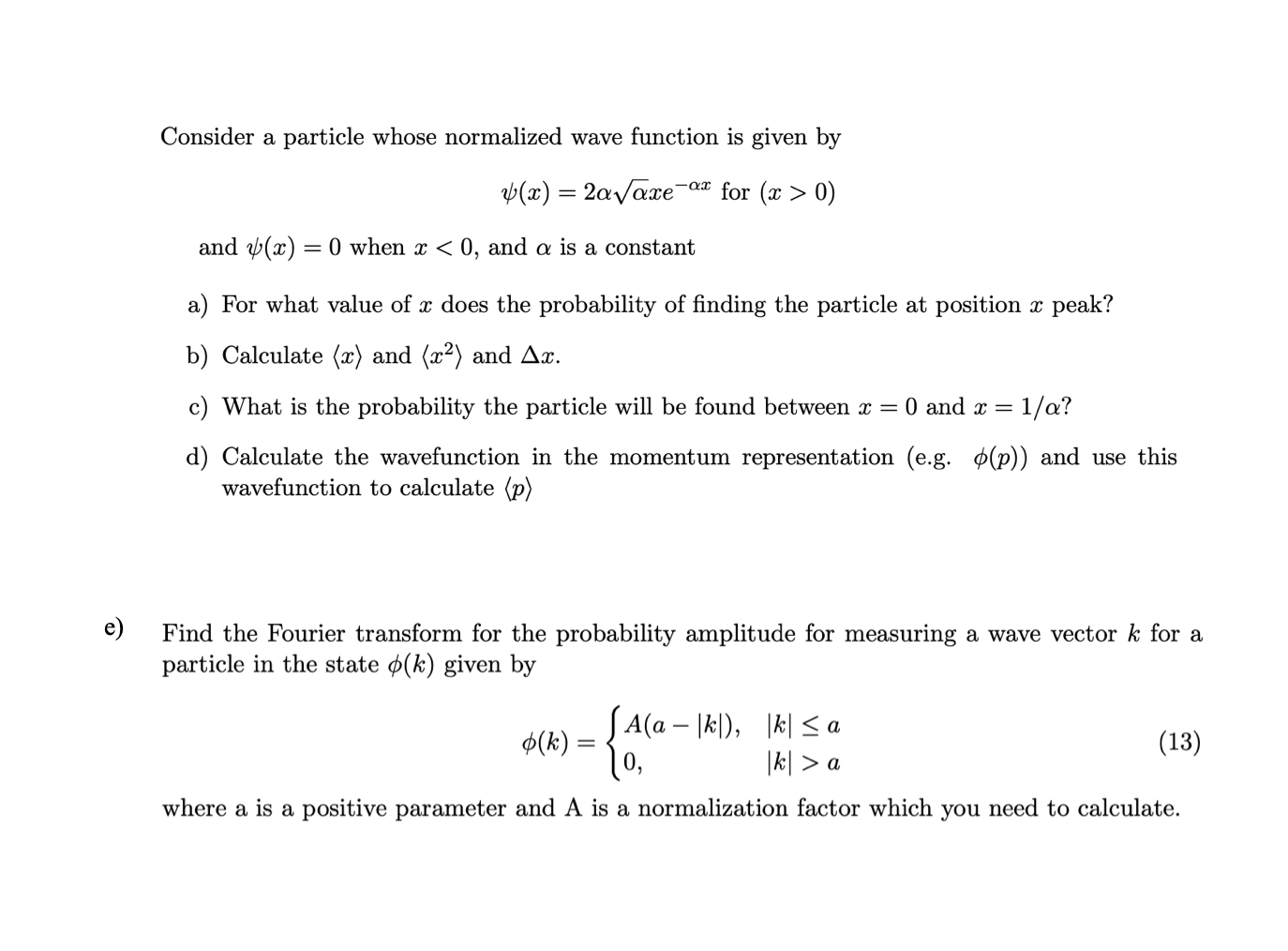Solved Please actually do all parts with step by step | Chegg.com