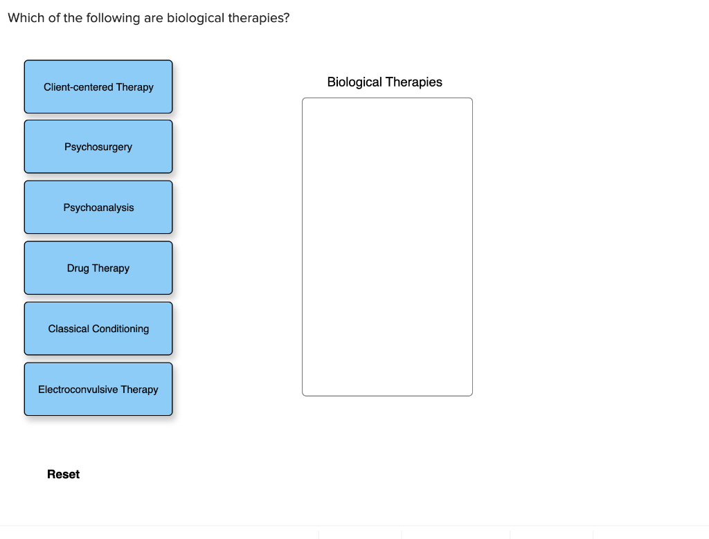 solved-which-of-the-following-are-biological-therapies-chegg