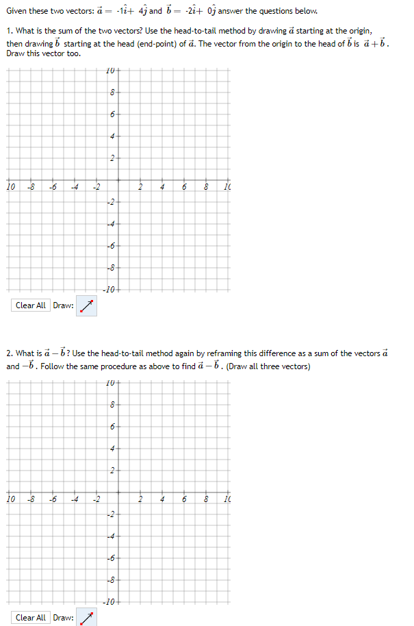 linear algebra homework problems