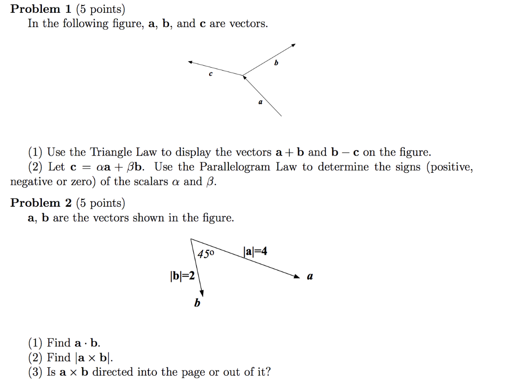 Solved Problem 1 (5 points) In the following figure, a, b, | Chegg.com