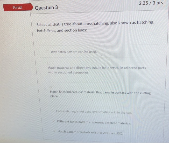 Solved 0.67 /2 pts Partial Question 1 Select all of the | Chegg.com