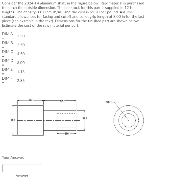 Solved Consider The 2024 T4 Aluminum Shaft In The Figure Chegg Com   PhpjjrXV3