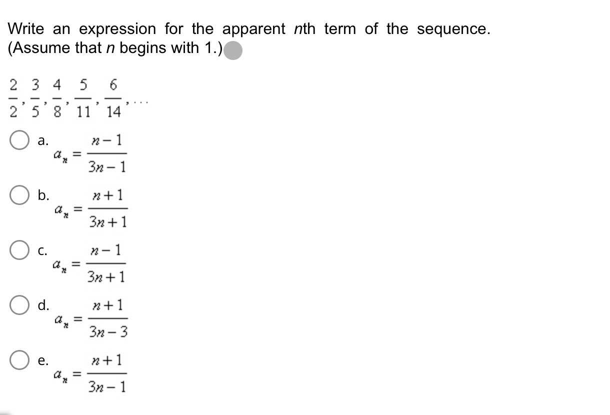 solved-write-an-expression-for-the-apparent-nth-term-of-the-chegg