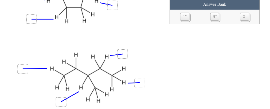 Solved Label the indicated hydrogen atoms for butane and | Chegg.com