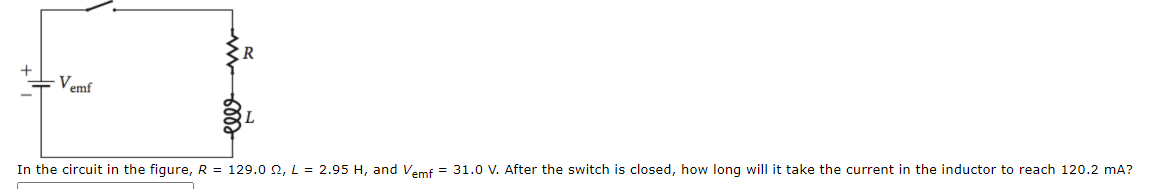 Solved + Vemf ele In the circuit in the figure, R = 129.0 2, | Chegg.com