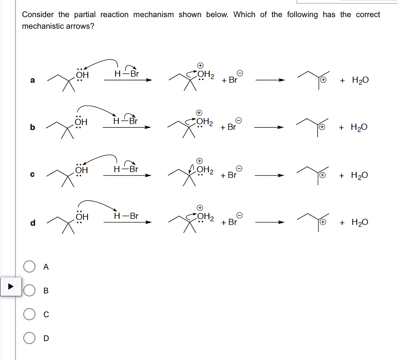 Solved Consider the partial reaction mechanism shown below. | Chegg.com
