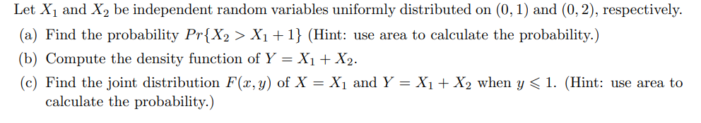 Solved Let X1 And X2 Be Independent Random Variables | Chegg.com