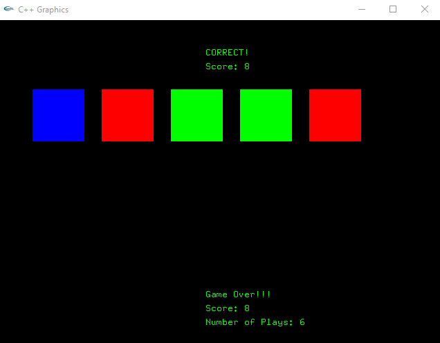 Solved Write a C++ program that implements a memory game | Chegg.com