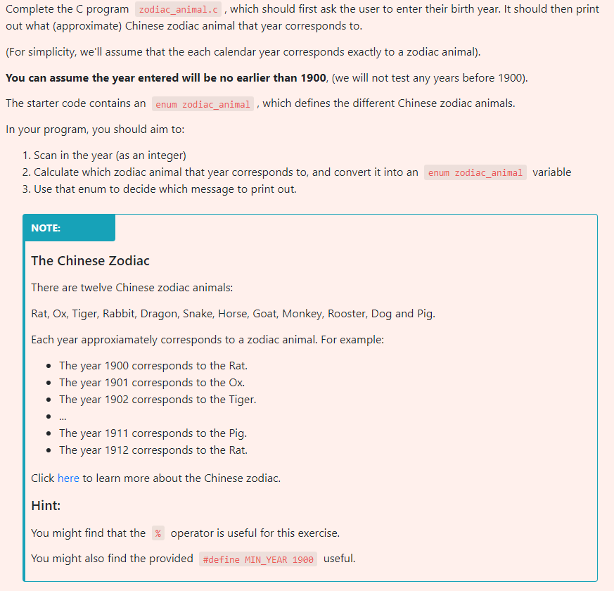 Solved Complete the C program , which should first ask the | Chegg.com