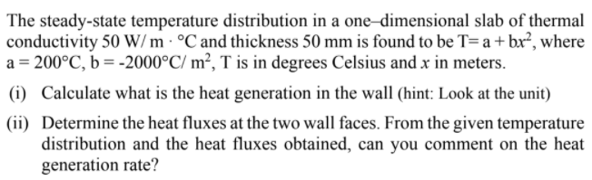Solved The steady-state temperature distribution in a | Chegg.com