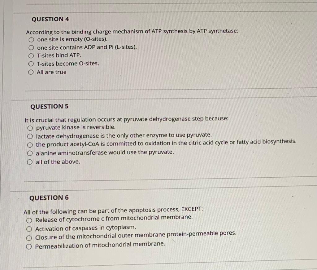 Solved QUESTION 4 According to the binding charge mechanism | Chegg.com