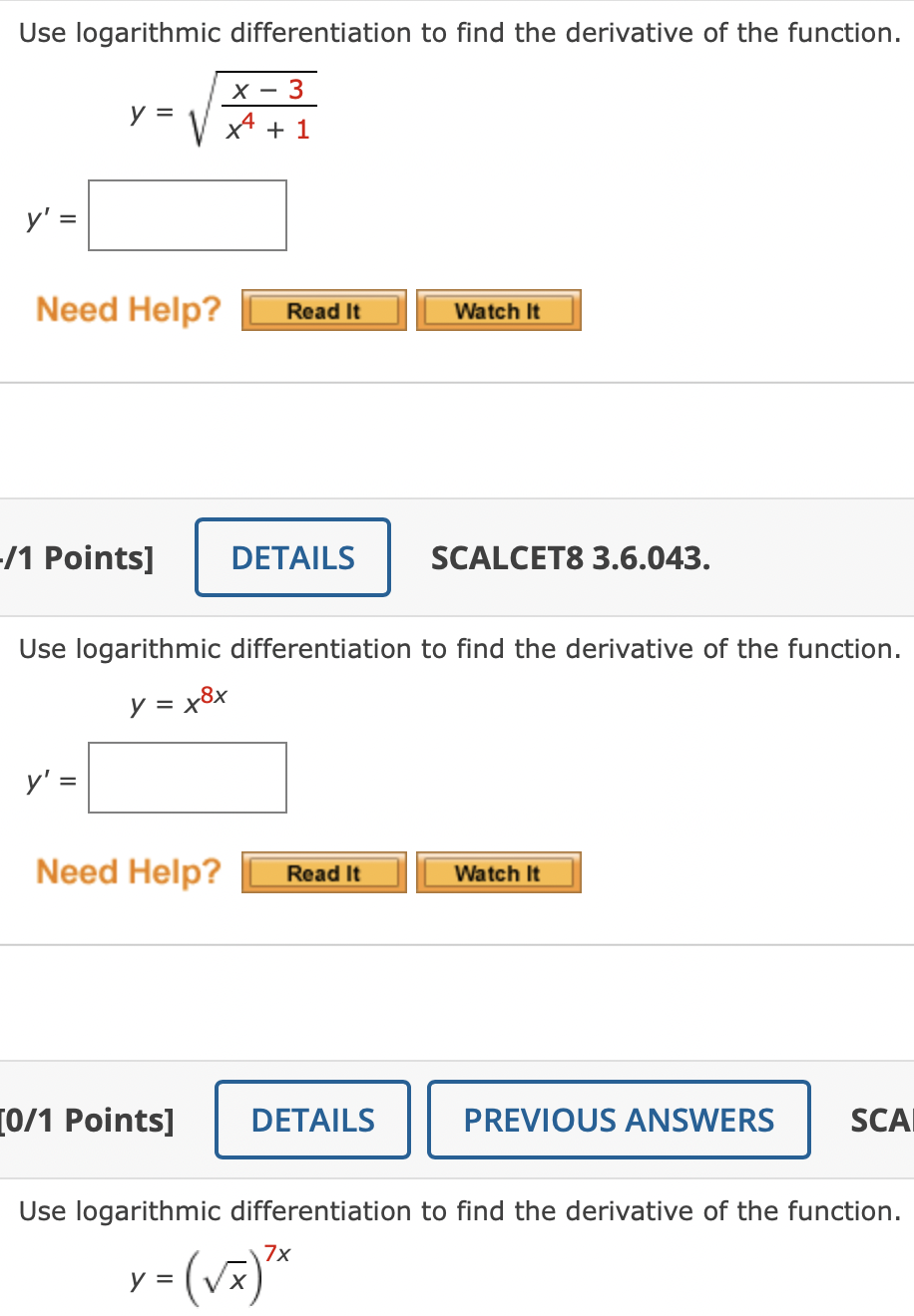 solved-use-logarithmic-differentiation-to-find-the-chegg