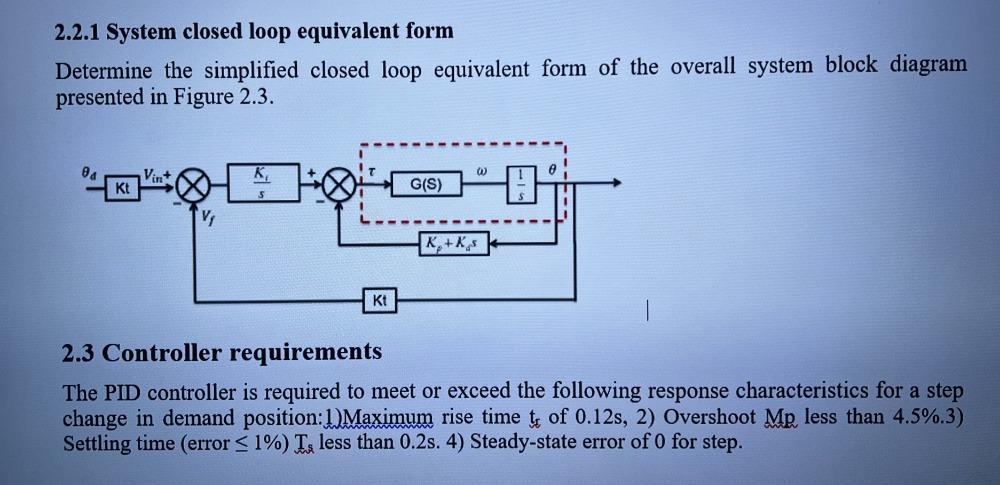 solved-2-2-1-system-closed-loop-equivalent-form-determine-chegg