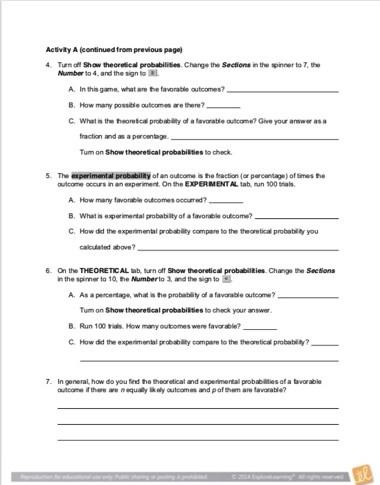 Solved Activity A (continued from previous page) 4. Turn off | Chegg.com
