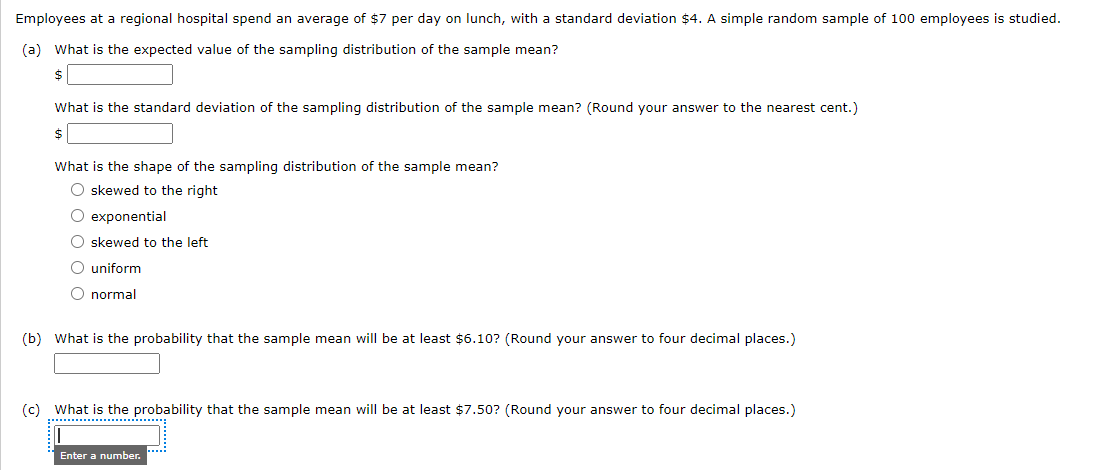 What Is The Shape Of The Sampling Distribution Of The Sample Mean