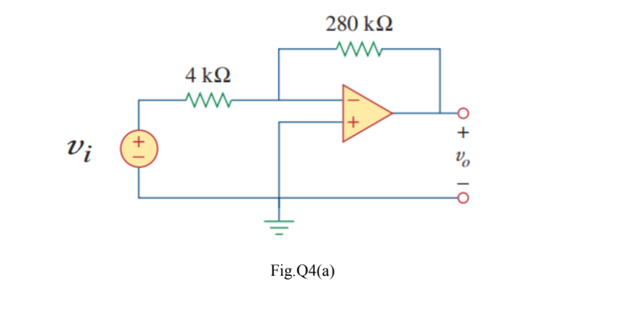 Solved Find the output of the op amp circuit shown in Fig. | Chegg.com
