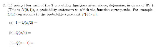 Solved A RVX is said to have a Gauss or normal distribution | Chegg.com