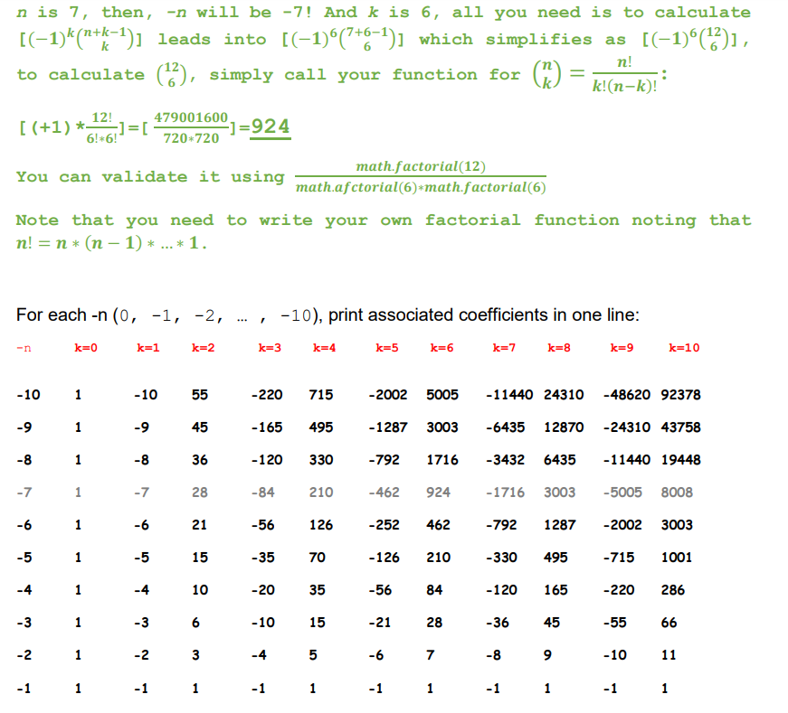 Solved Write in pythonPlease write down all the required | Chegg.com
