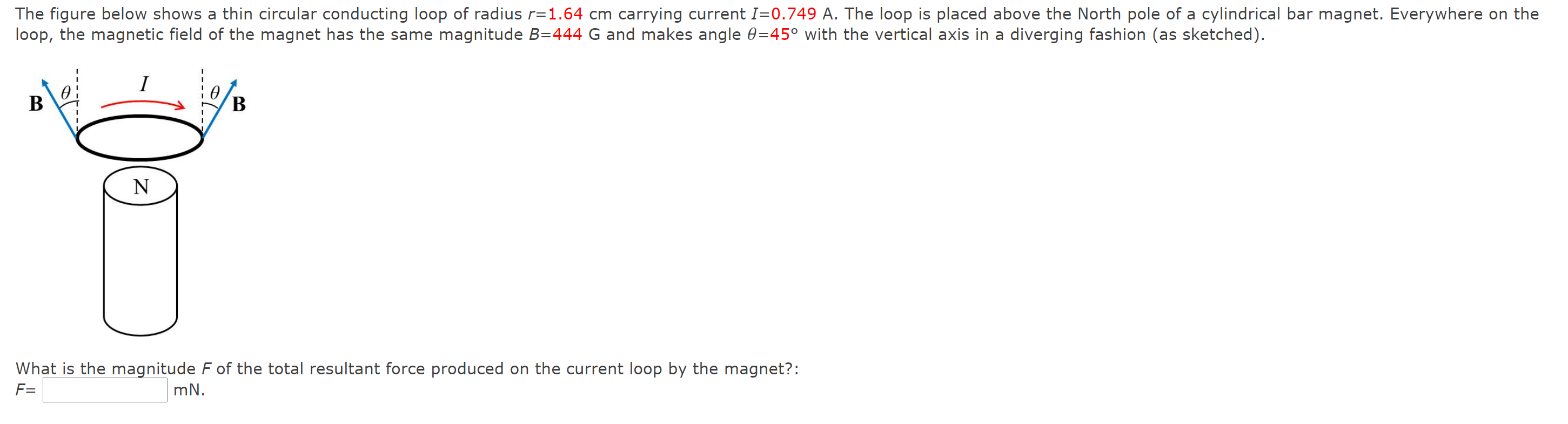 Solved The figure below shows a thin circular conducting | Chegg.com