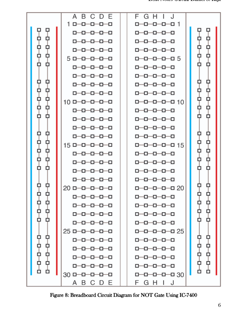 Solved 1, Using the figure upper, breadboard circuit diagram