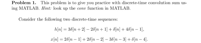 Solved Problem 2. Matrix form of convolution (a) Show that | Chegg.com