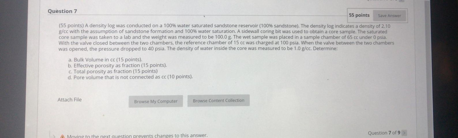 Solved Question 7 55 points Save Answer (55 points) A | Chegg.com