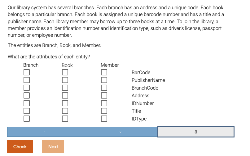 Solved Our library system has several branches. Each branch | Chegg.com