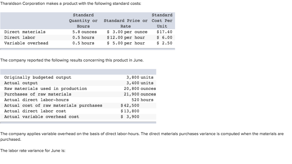 solved-tharaldson-corporation-makes-a-product-with-the-chegg