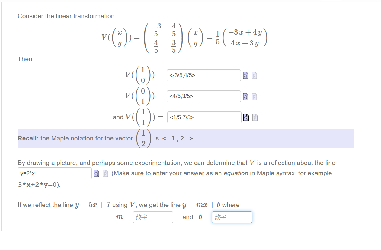 Solved Consider The Linear Transformation | Chegg.com