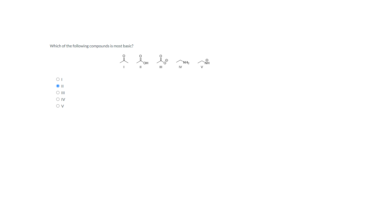 which-of-the-following-compounds-is-most-basic-i-ii-chegg