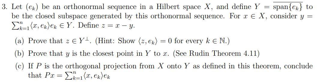 Solved This Question Is From Functional Analysis. Please | Chegg.com