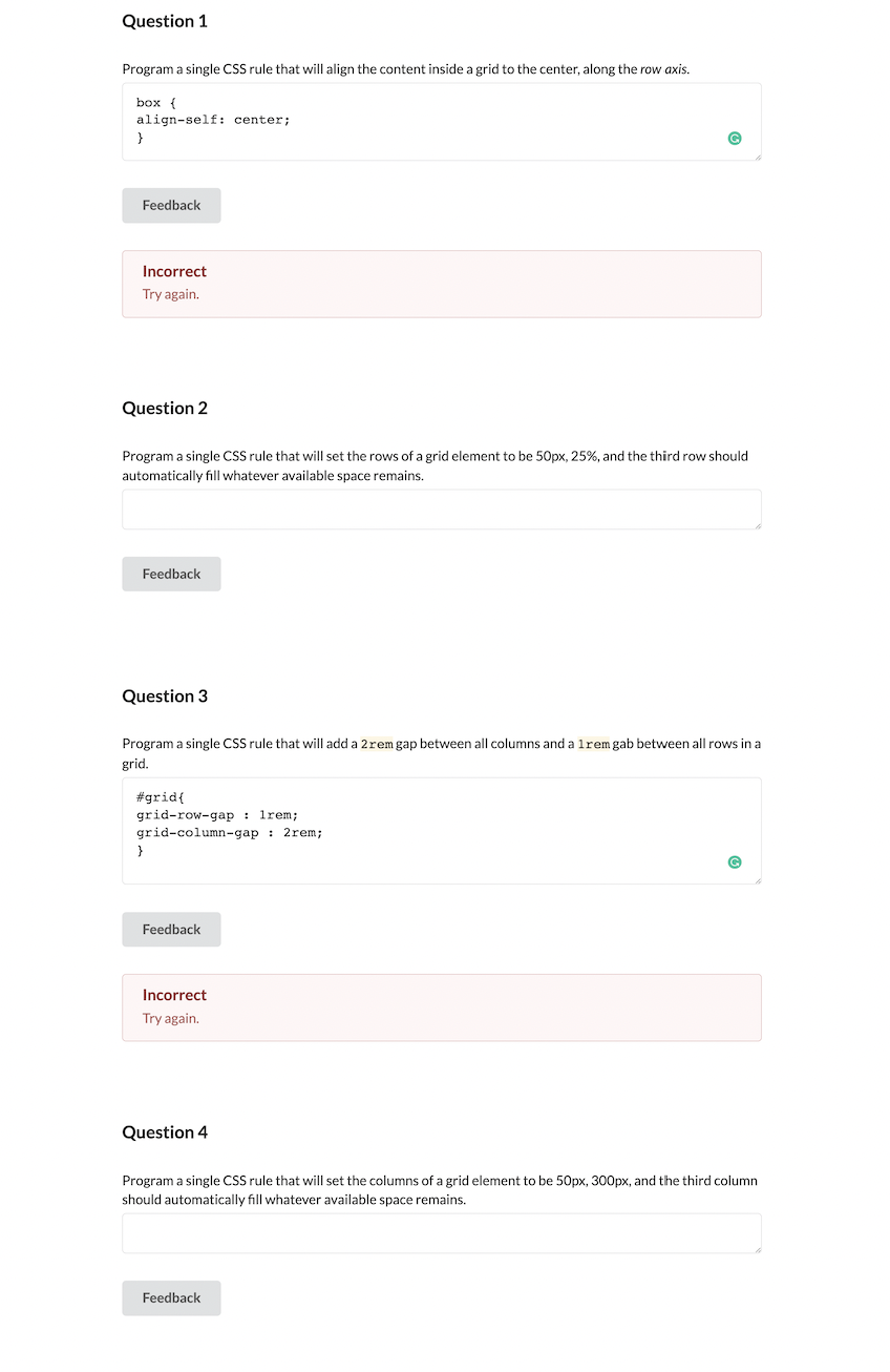 Solved I`ve been having trouble with these questions and so | Chegg.com
