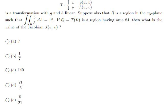 Solved Si G U V Y H U V Is A Transformation With G Chegg Com