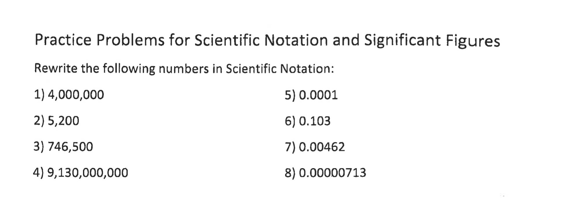 1.13 quiz problem solving with scientific notation