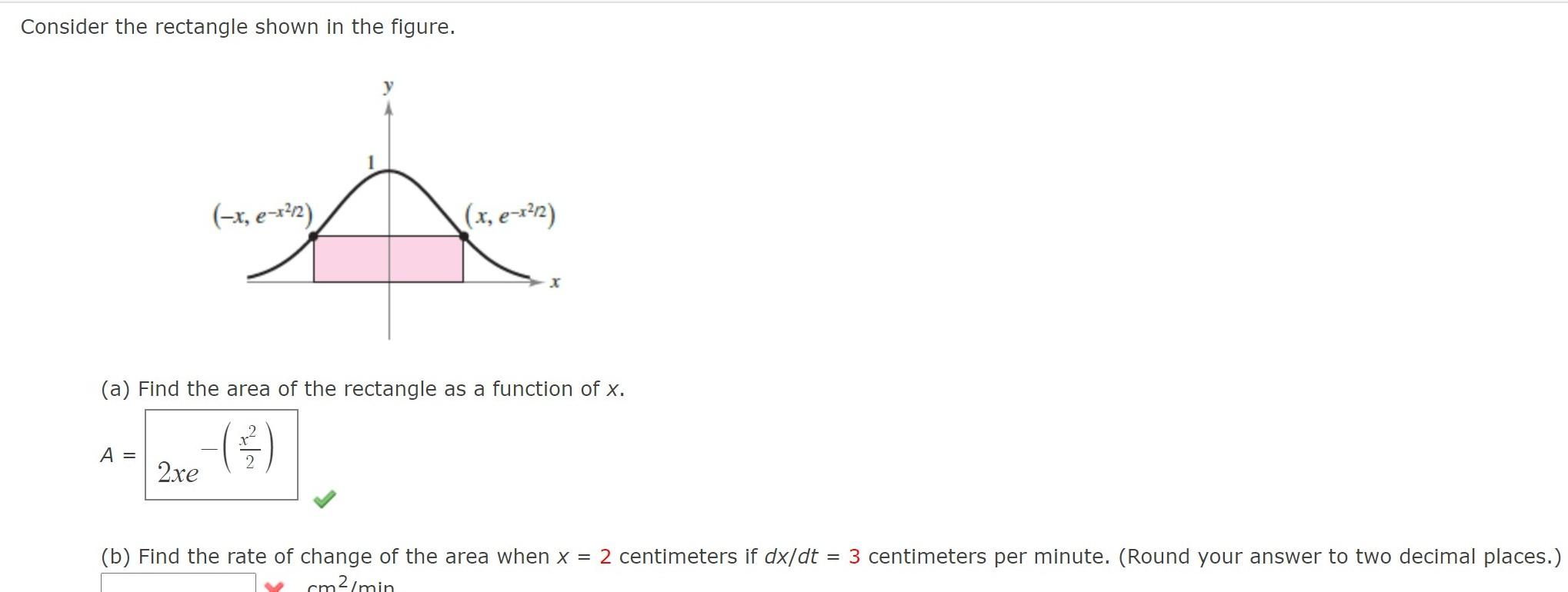 Solved Consider the rectangle shown in the figure. (-r, | Chegg.com