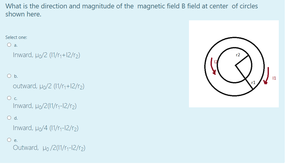 Solved What is the direction and magnitude of the magnetic | Chegg.com