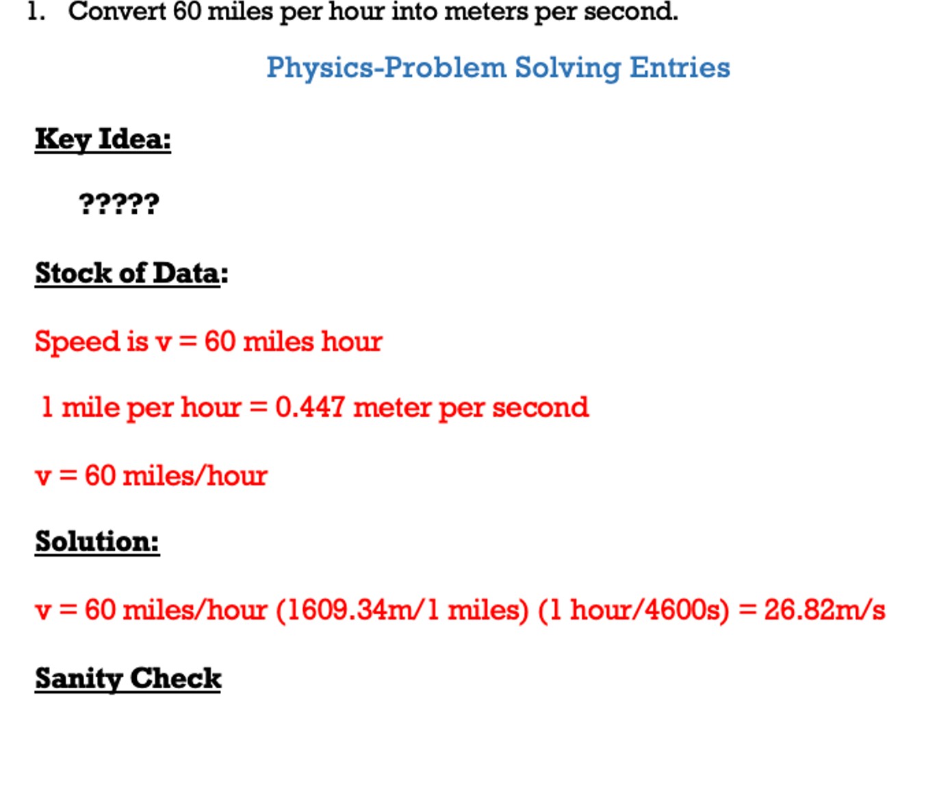 Miles per hour 2024 meters per second