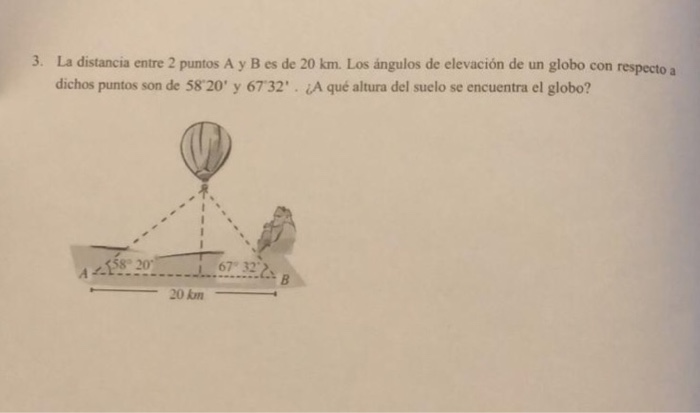 Solved La Distancia Entre 2 Puntos A Y B Es De 20 Km. Los | Chegg.com