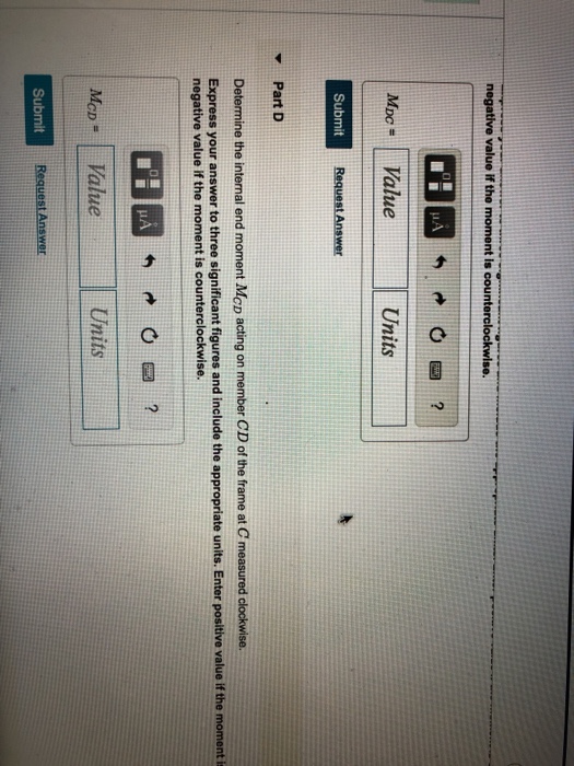 Solved Problem 10.22 Consider the frame shown in (Figure 1). | Chegg.com