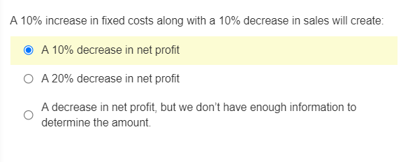 solved-a-10-increase-in-fixed-costs-along-with-a-10-chegg