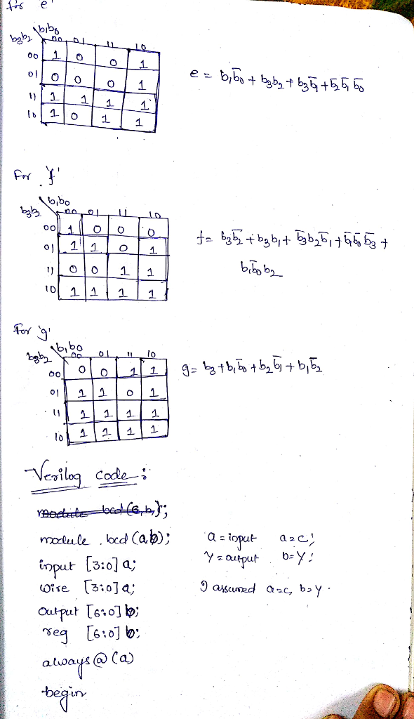 (a) Design a structural System Verilog module for a 7 | Chegg.com
