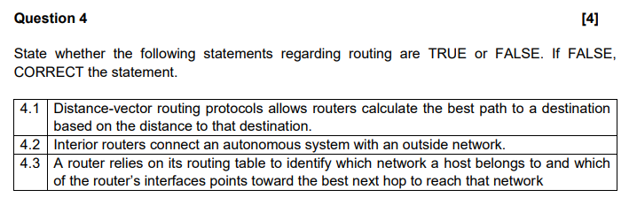 Question 3 3 Complete The Following Sentences Chegg Com