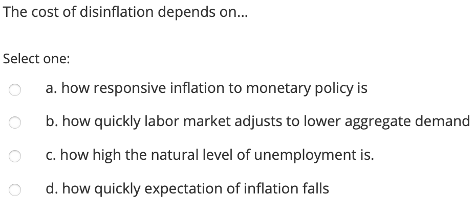 Solved In the long run, expansionary fiscal/monetary policy | Chegg.com