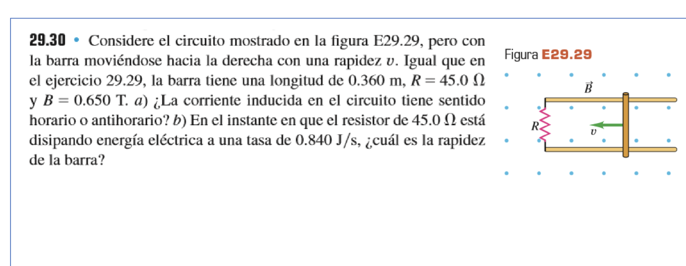 Solved 29.30. Considere El Circuito Mostrado En La Figura | Chegg.com