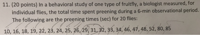 Solved (F) Use the 1.5 x IQR rule to determine if there are | Chegg.com