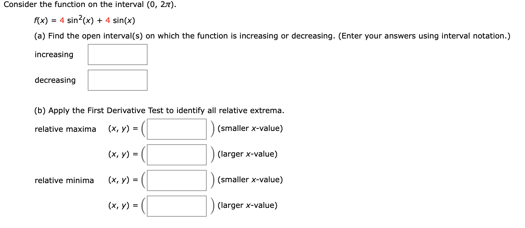 Solved Consider the function on the interval (0, 20). f(x) = | Chegg.com