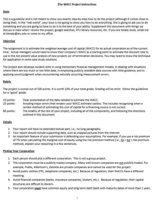 WACC Calculator and Step-by-Step Guide