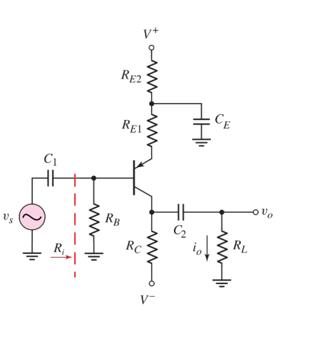 Solved Transistor parameters in the circuit in the figure: | Chegg.com