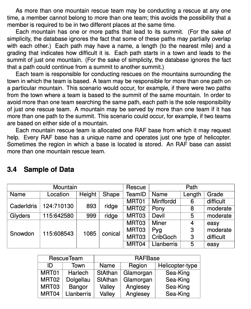 Solved 3.1 The Task Design, implement and document: 1. a | Chegg.com