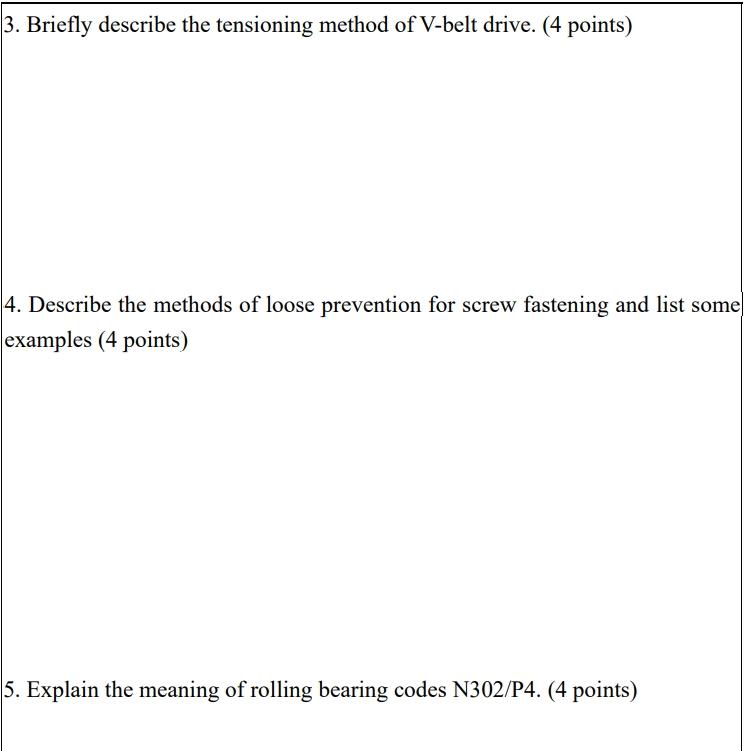 V belt hotsell number meaning